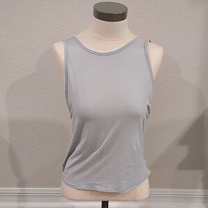 Lululemon Athletica Gray Fitted Tank